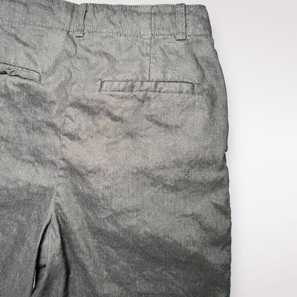 Nordstrom High-Waisted Linen Blend Shorts Size 2 - Picture 6 of 6